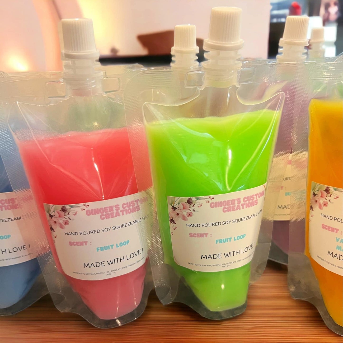 Highly Scented Squeeze Wax (4oz Pouch)